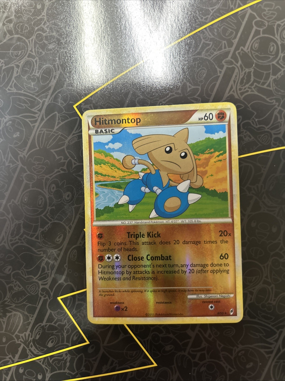 Hitmontop - Call of Legends 8/95 Reverse Holo