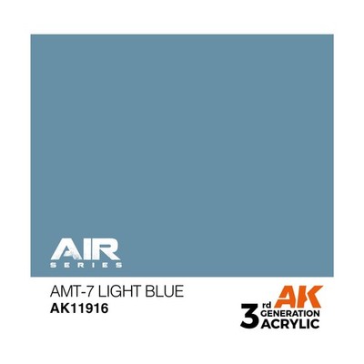 AK Paint AMT-7 Light Blue New