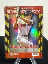 2025 Topps Stadium Club - In Case of Emergency Wade Boggs #ICE-17 🔥 Break Glass