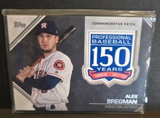2019 Topps #AMP-AB Alex Bregman 150th Anniversary Commemorative Patch