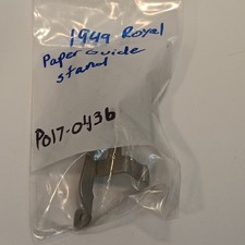 Royal Quiet Deluxe Typewriter Paper Guide Stand 1949 FREE SHIPPING thumbnail