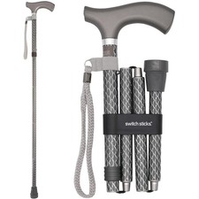 Walking Cane for Men or Women, Foldable and Adjustable from 32-37 Inches, FSA...