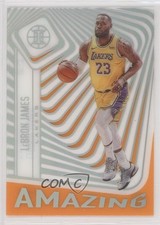2020-21 Panini Illusions Amazing Orange LeBron James #12 11qd