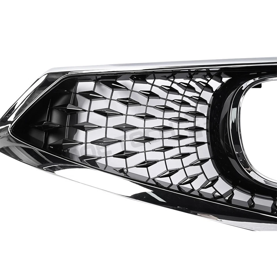 适用于 2019 - 24 讴歌 RDX 铬装饰前上保险杠格栅全套 — 第 3/4 张图片