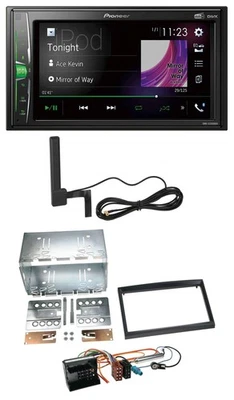 Pioneer MP3 DAB AUX 2DIN Bluetooth Autoradio für Peugeot Expert 207 307 Partner - Bild 1 von 4