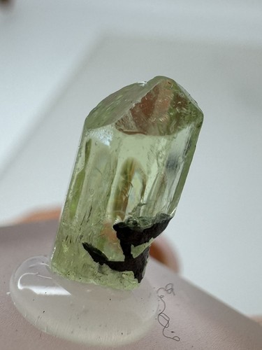 DIOPSID Kristall (0.8gr) Diopside Crystal, Merelani Tansania - Picture 3 of 5