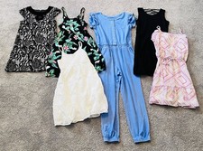 Lot 6 Girl 10-12 Mix Lot Abercrombie ,Children Place, Ect- Casual Dress Romper