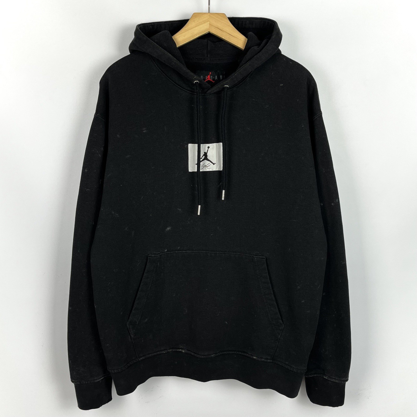 Air Jordan Essential Statement Washed Hoodie Blac… - image 1