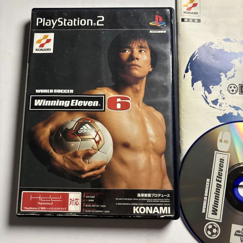 World Soccer Winning Eleven 6 PS2 Sony PlayStation NTSC-J JAPAN Game Complete - Image 2 of 4