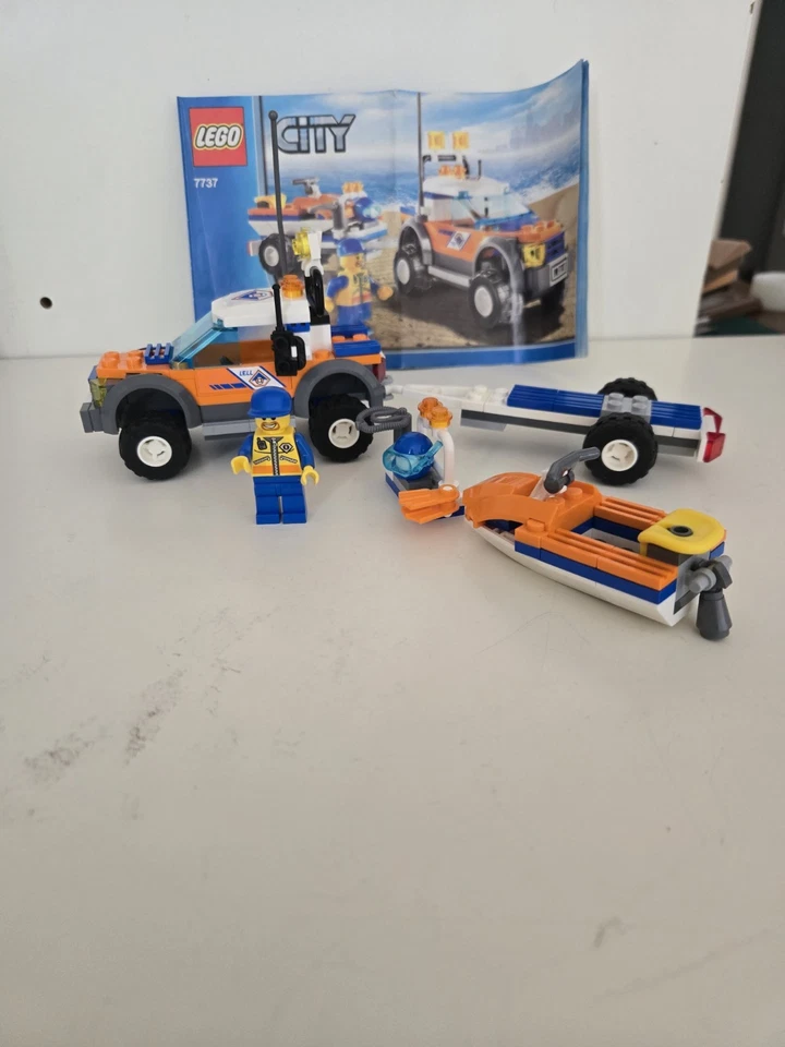 LEGO City 7737 Coast Guard 4WD & Jet Scooter, photo 3 sur 4