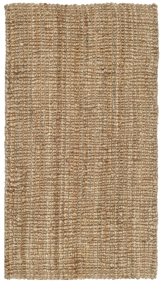 SAFAVIEH Natural Fiber Collection 2' x 4' Natural NF447A Handmade Chunky - Image 3 of 4