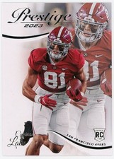 Cameron Latu 2023 Prestige #317 San Francisco 49ers Rookie RC NFL Football Card. rookie card picture