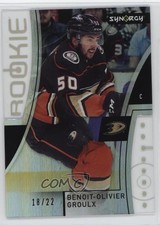 2021-22 Upper Deck Synergy Rookies 18/22 Benoit-Olivier Groulx #135 z7j