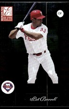Pat Burrell 2001 Donruss Elite #29 Phillies MLB READ FREE SHIPPING AutographDen
