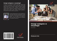 Olubunmi Alo | Uwagi Wst¿Pne W Socjologii | Taschenbuch | Polnisch (2021)