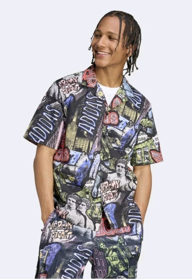 adidas x Jeremy Scott AOP Shirt XL New Nwt image 2
