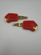 2 CAT Caterpillar Heavy Equipment Ignition Keys 5P8500 Design Sp8500  PadLocks