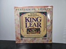 WILLIAM SHAKESPEARE'S KING LEAR DOUBLE DISC SET LD LASERDISC BRAND NEW SEALED