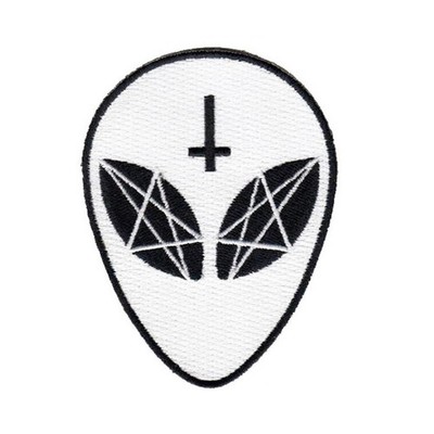 Killstar Goth Gothic Punk Rave Aufnäher - Earthlings Alien Patch Aufbügler