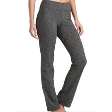 Athleta Heather Gray Leggings Mid Waist Stretch Yoga Workout Pants Athleisure XS