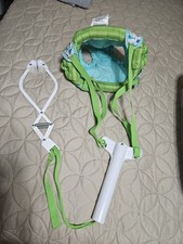 Evenflo Exersaucer Activity Seat and Doorway Jumper "Gone Fishing" Green Print