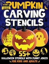 Pumpkin Carving Stencils: 55 Unique Halloween Templates for Decorating and Paint