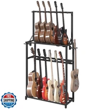 MAHANCRIS Guitar Stand, Multiple Guitar Rack Holder for Various Instruments, 