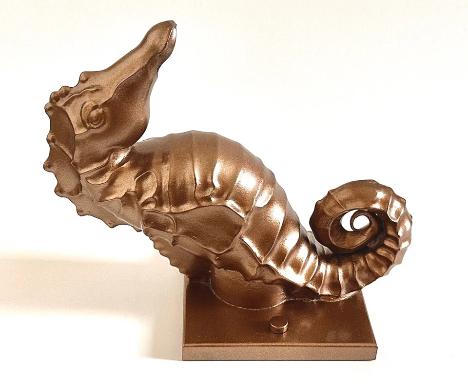 Seepferdchen Überlauf - Luxus transparenter Abstieg Scupper Wasserspiel - Bild 3 von 4