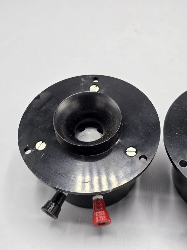 Par de tweeter vintage realista Radio Shack buzina de compressão - Imagem 3 de 4