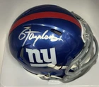 Lawrence Taylor Signed New York Giants Mini Football Helmet - JSA Certified
