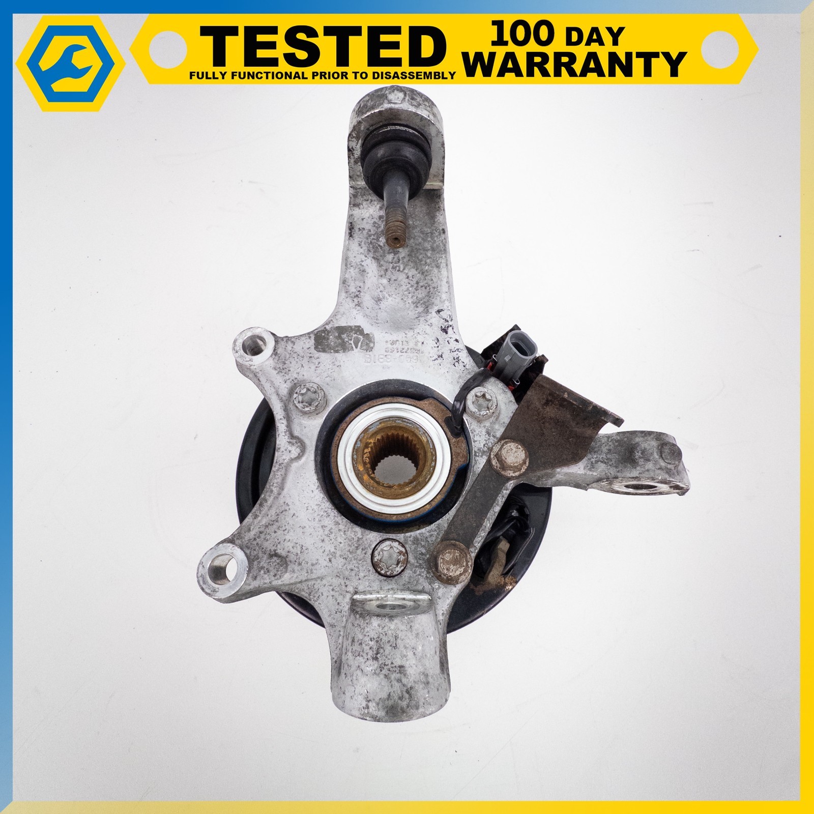 05-13 CHEVROLET CORVETTE C6 XLR REAR RIGHT PASSENGER SIDE SPINDLE KNUCKLE HUB OE