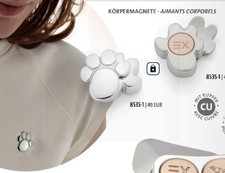 ENERGETIX - MagnetPaw Bodymagnet in Pfoten-Form m. Kupfer Schmerzpflaster NEU