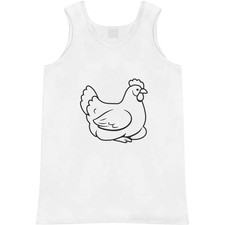 'Brooding Hen' Adult Vest / Tank Top AV056721