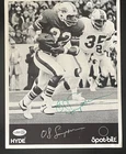 OJ Simpson Autographed  8x10 Hyde Spot-bilt Promo Photo JSA Authenticated Bills