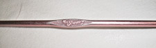 Vintage Pink Metal - GEM - Crochet hook sizes  F  Made in U.S.A.