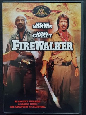 Firewalker DVD Chuck Norris, Louis Gosset Jr, Melody Anderson 1986 Region 1 OOP