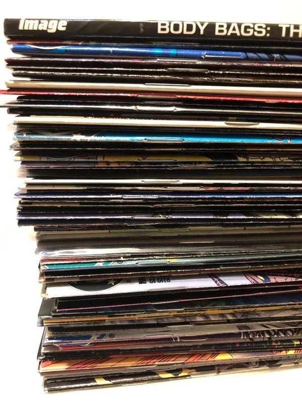 85 Assorted lot of graphic novels and comics ~ special covers, first issues !!!