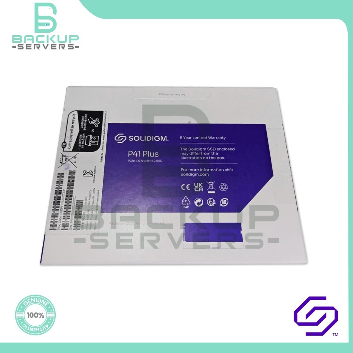 Solidigm P41 Plus 2TB PCI-e 4.0 x4 NVMe M.2 2280 SSD