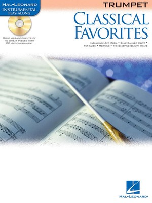 Hal Leonard Trompete Notenbuch CD Classical Favorites Play-Along Ave Maria Elise