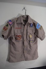 Boy Scout VENTED Quick Dry YOUTH M Soft MICROFIBER Uniform Shirt DC BSA FLAWS