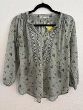 Jolt Floral Top Size Large