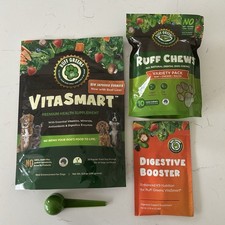 Ruff Greens VitaSmart Dog Supplement Powder Nutritional Support 6.9 oz All Breed
