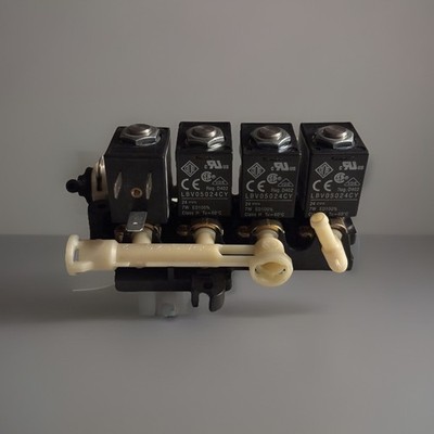  Saeco / ODE Magnetventil-Block 4-fach - LBV05024CY - 24V DC - TOP Zustand 