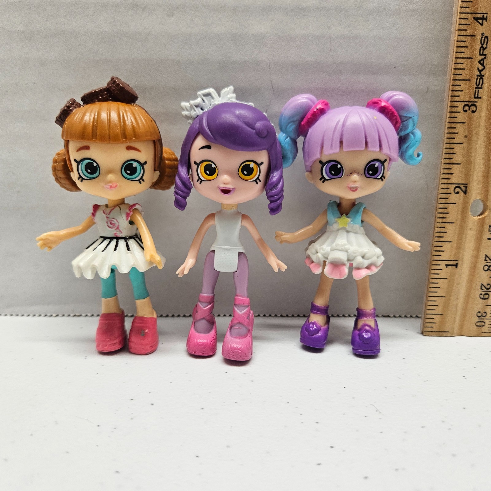 Shopkins Happy Places LIL SHOPPIES Doll Lot - Melodine Kiki 