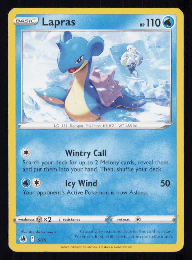 LAPRAS 006/015 P POKEMON LP MCD22 FURUSAWA
