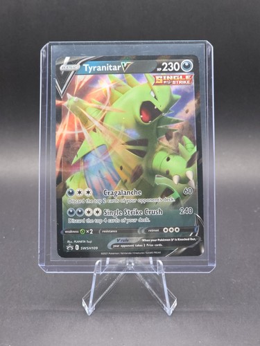 Tyranitar V Sword & Shield Black Star Promos #SWSH109 Holo Pokemon TCG