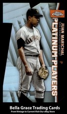 2021 Topps Chrome Update Juan Marichal #CPDC-59 Giants Platinum Player Die Cut