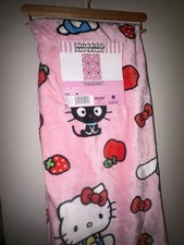 Hello Kitty and Friends Silk Touch Throw Blanket 50x60 Pink Hello Kitty Chococat