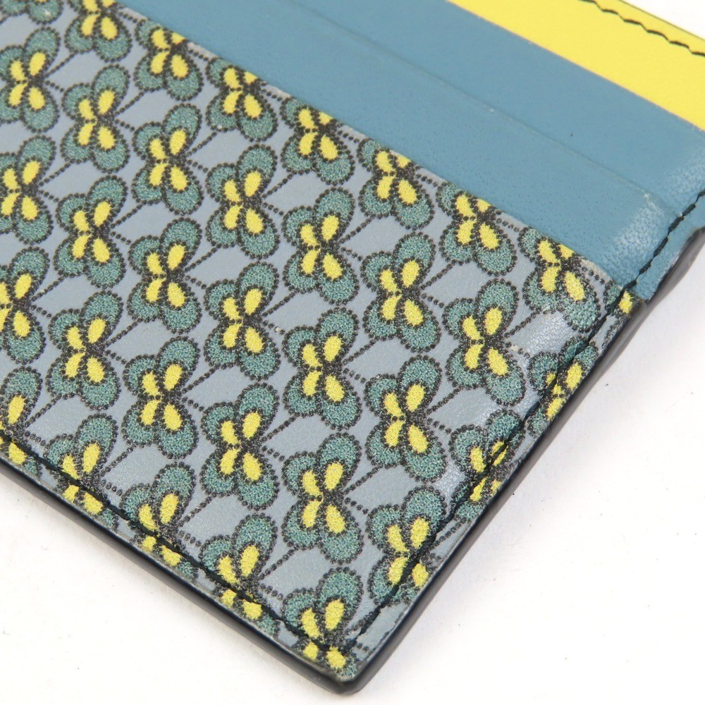 BOTTEGAVENETA  IC Chip Butterfly Card Case Card Case blue Italy Calfskin 101775 thumbnail 3