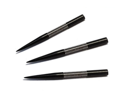 Datadart Ghost Dart Points 32mm Black Steeldart Tips Set of 3